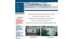 Desktop Screenshot of micro-waste.com